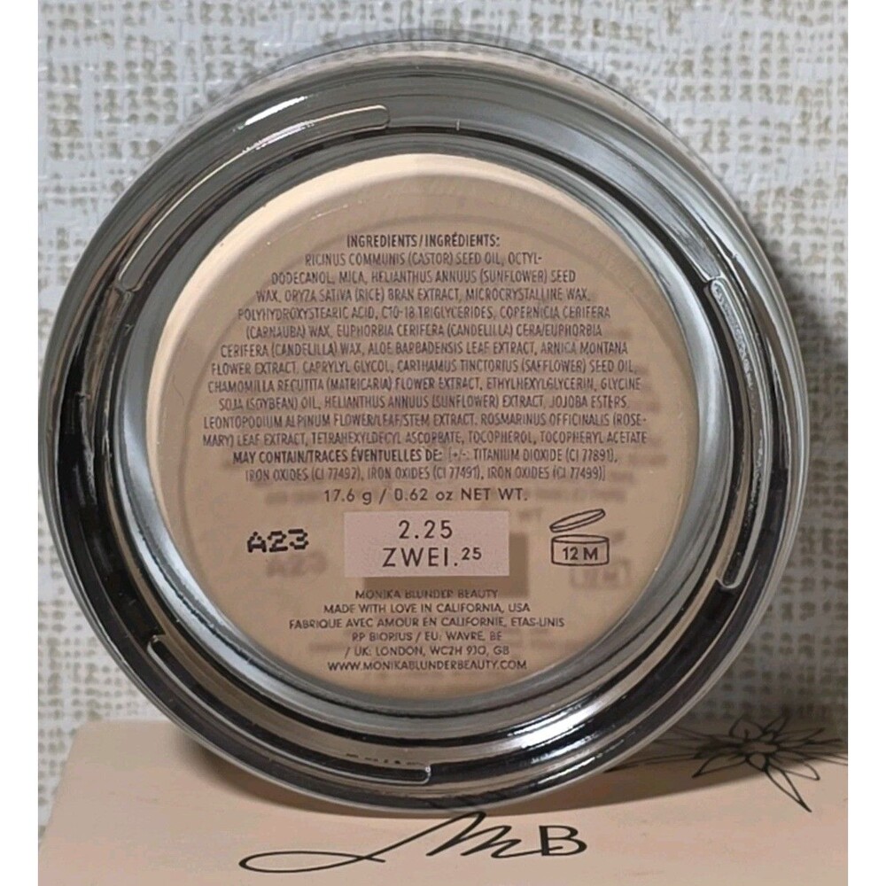 Monika Blunder Blunder Cover All-in-One Concealer Foundation 2.25 ZWEI.25 - NEW - Picture 2 of 8